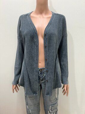 Soft Surroundings Waffle cardigan Size M